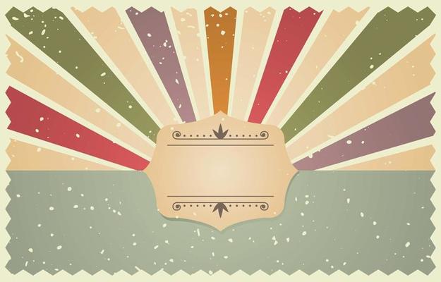 Colourfull Vintage Inspired Background