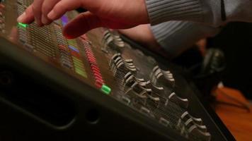 Professional Mixing Desk Sound Mastering video
