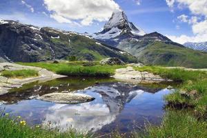 panorama de Matterhorn, Suiza foto