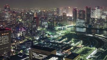 Nacht Zeitraffer Tokio Japan Tsukiji Markt video