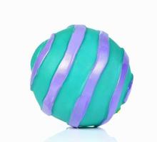 Toy ball for dog isolate on white