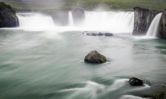 Godafoss, a beautiful waterfall