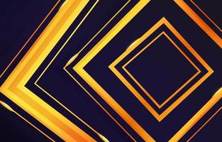 Gold Line and Geometric Background vector