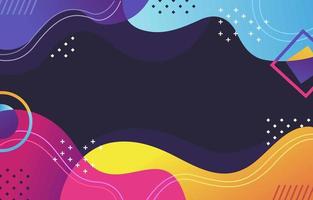 Colourfull Abstract Wave Background vector