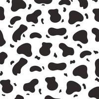 Animal skin print pattern. Irregular contouring spots design vector