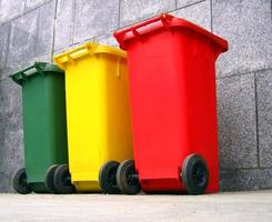 Trash Cans for Garbage Separation photo