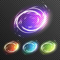 Light Effects Sparkles Transparent vector