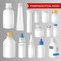 Pharmaceutical package set vector