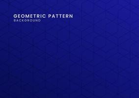 Geometric Blue Pattern Background vector