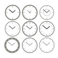 Wall clock set vector