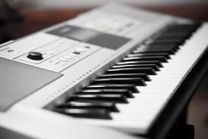 teclado de música eléctrica foto