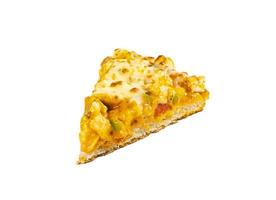 Indian style paneer pizza photo