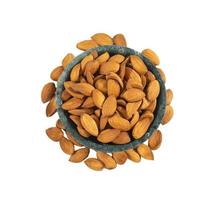 Bowl of almonds photo