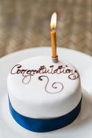 Congratulations cake photo