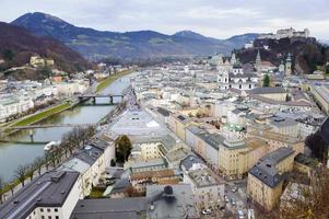 city Salzburg in Austria