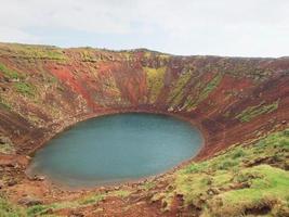 Kerio crater, Iceland photo