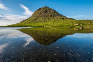 Kirkjufell mount, Snaefellsnes peninsula, Iceland photo