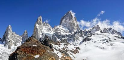 Fitz Roy Mountain Range in Patagonia, Argentina