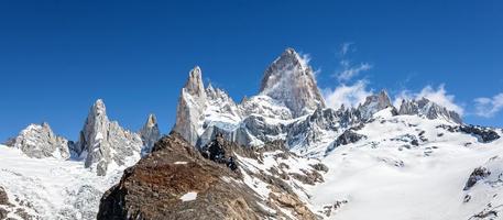 Fitz Roy Mountain Range in Patagonia, Argentina.