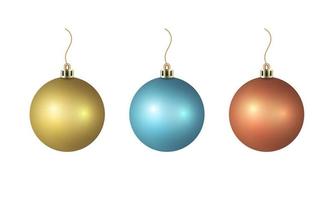 Shiny Christmas ball ornaments
