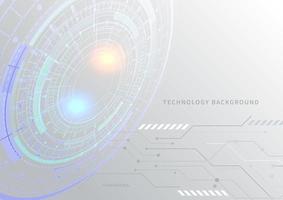 Abstract technologic and futuristic background vector