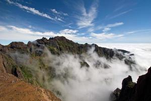 Above the clouds in madeira photo