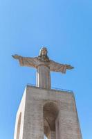 Jesus Christ monument in Lisbon photo