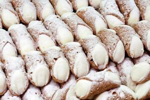 pastries - cannoli of Sicily photo