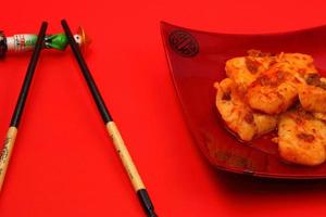 sirchuan style stir fried fish