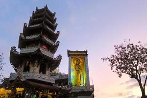 Linh Phuoc Buddhist pagoda, Da Lat, Lam Dong province, Vietnam photo