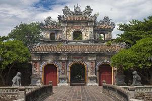 Gate to a Citadel in Hue photo
