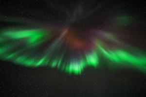 Aurora over Reykjavik