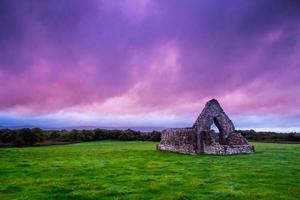Storm Over Irish Ruins