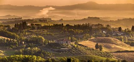 Tuscany Village Panorama