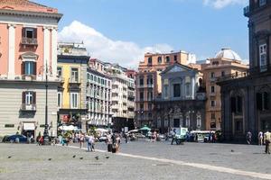 Street in historic center of Naples