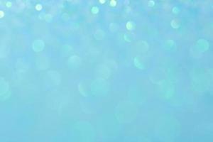 Abstract blue bokeh background photo
