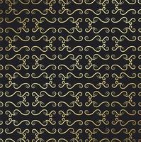 Gold eleganet style abstract ornament pattern vector