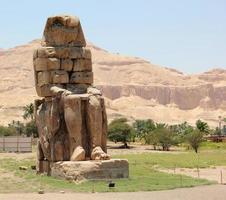 The Colossi of Memnon.