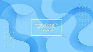 Blue 3D Dynamic Abstract Background vector