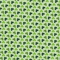 Clover leaves pattern background vector