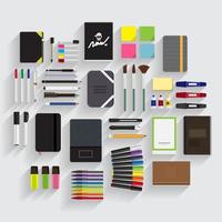 Drawing Elements Item Set vector