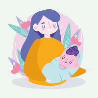 Family relationship concept vector illustration