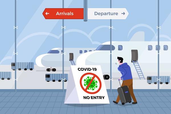 Airport Stopping Covid-19 Travel