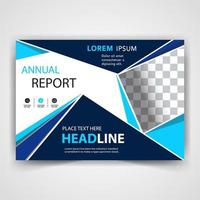 Modern flyer presentation template vector