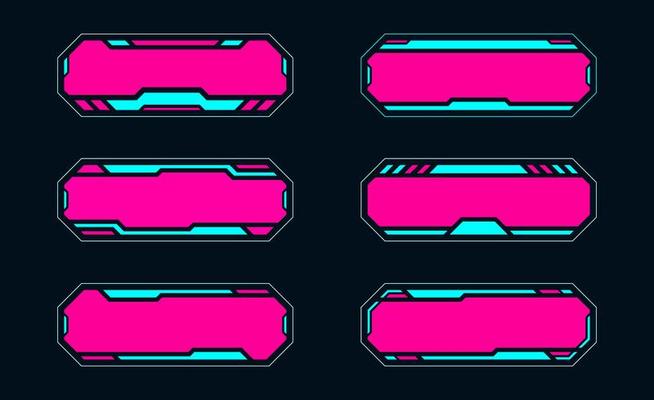 Gaming Frame Vector Art, Icons, and Graphics for Free Download