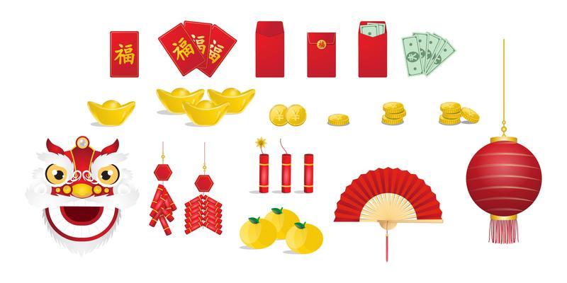 Happy Chinese New Year Colourful Horizontal Banner - Download Free