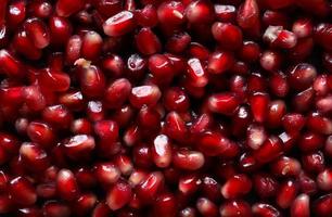 Handful of pomegranate seeds