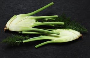 Two fennel bulbs photo