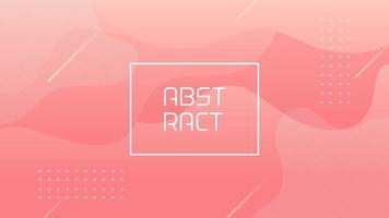 Modern Soft Pink Dynamic Abstract Background vector