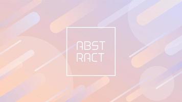 Trendy Gradient Abstract Geometric Background vector